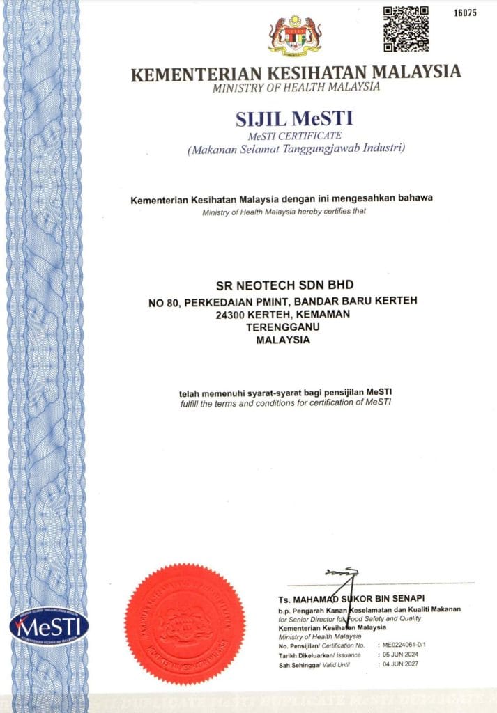 sijil mesti ajwa talbinah hq